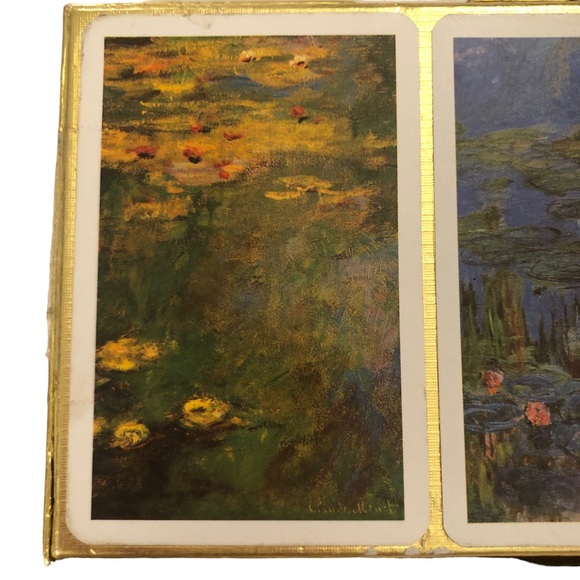Monet Gallery Lillies Playing Cards - Picture 4 of 10